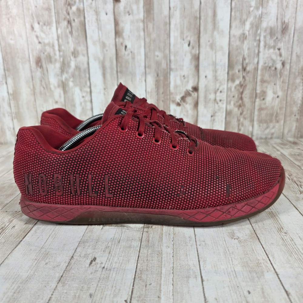 NOBULL Red Mesh CrossFit Training Gym Shoes Men's‎ US 13 EU 47.5